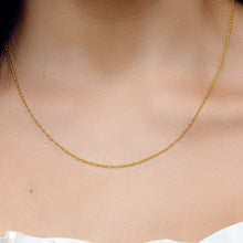 Load image into Gallery viewer, Manhattan Rope Necklace in 14K Yellow Gold