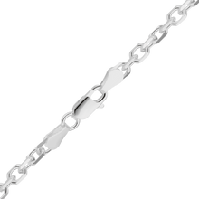 Load image into Gallery viewer, Delancey St. Diamond Cut Cable Chain Necklace in Sterling Silver