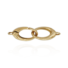 Load image into Gallery viewer, ITI NYC Lobster Interlocking Pearl Clasps (6.8 x 23 mm - 9 x 30.3 mm)