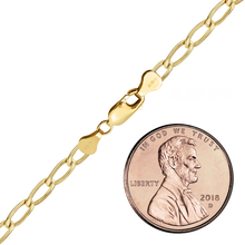 Load image into Gallery viewer, Finished Elongated Curb Anklet in 14K Gold-Filled