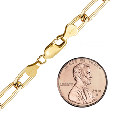 Load image into Gallery viewer, Finished Elongated Curb Anklet in 14K Gold-Filled