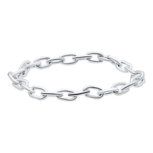 Load image into Gallery viewer, Christopher St. Cable Chain Ring in 14K White Gold