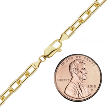 Load image into Gallery viewer, Christopher St. Cable Necklace in 14K Yellow Gold