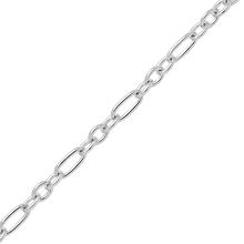 Load image into Gallery viewer, Bulk / Spooled Round Figaro Cable Chain in Sterling Silver (1.60 mm - 2.50 mm)