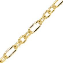 Load image into Gallery viewer, Bulk / Spooled Round Figaro Cable Chain in 14K Gold-Filled (1.60 mm - 4.00 mm)