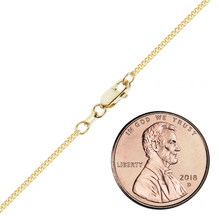 Load image into Gallery viewer, Finished Heavy Flat Curb Anklet in 14K Gold-Filled
