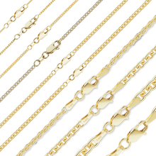 Load image into Gallery viewer, Chelsea Cable Necklace in 14K Yellow Gold