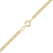 Load image into Gallery viewer, Chelsea Cable Necklace Necklace with Spring Ring in 14K Yellow Gold