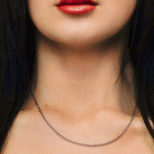 Load image into Gallery viewer, Chelsea Cable Chain Necklace in Sterling Silver