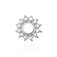 Load image into Gallery viewer, ITI NYC Round Cluster Tops (12-20 Side Stones | 6.50 mm - 15.00 mm)