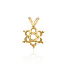 Load image into Gallery viewer, ITI NYC 6 Stone Round Cluster Pendants (3.40 mm - 5.20 mm)