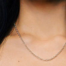 Load image into Gallery viewer, Clinton St. Cable Chain Necklace in Sterling Silver