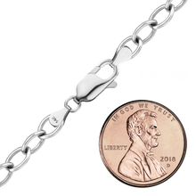 Load image into Gallery viewer, Clinton St. Cable Bracelet in 14K White Gold