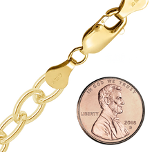 Load image into Gallery viewer, Finished Light Round Cable Necklace in 14K Gold-Filled