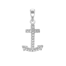 Load image into Gallery viewer, Anchor Charm (28 x 12mm)