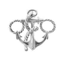 Load image into Gallery viewer, Anchor Bracelet Top in Sterling Silver (28 x 27mm)