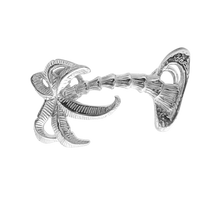 Load image into Gallery viewer, Palm Tree Bracelet Top in Sterling Silver (36 x 22mm)