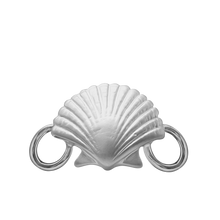 Load image into Gallery viewer, Scallop Shell Bracelet Top in Sterling Silver (29 x 18mm)