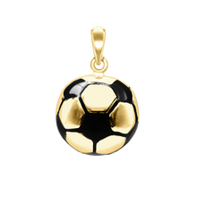 Load image into Gallery viewer, Soccer Ball Charm (29 x 19mm)