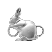 Load image into Gallery viewer, Rabbit Bracelet Top in Sterling Silver (27 x 25mm)