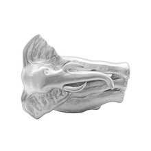 Load image into Gallery viewer, Elephant Bracelet Top in Sterling Silver (32 x 24mm)