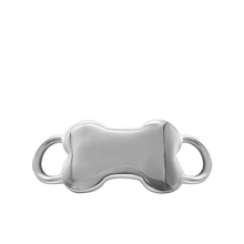 Load image into Gallery viewer, Dog Bone Bracelet Top in Sterling Silver (30 x 14mm)