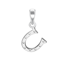 Load image into Gallery viewer, Tiny Horseshoe Charm (18 x 10mm)