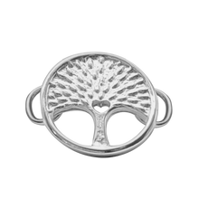 Load image into Gallery viewer, Tree of Life Bracelet Top in Sterling Silver (30 x 25mm)