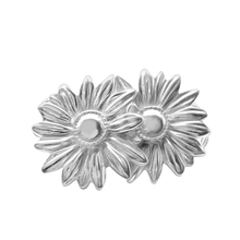 Load image into Gallery viewer, Daisies Bracelet Top in Sterling Silver (28 x 19mm)