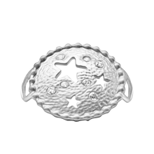 Load image into Gallery viewer, Stars Bracelet Top in Sterling Silver (26 x 27mm)