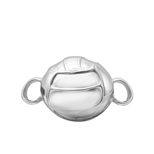 Load image into Gallery viewer, Volleyball Bracelet Top in Sterling Silver (30 x 20mm)