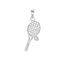 Load image into Gallery viewer, Tennis Racket Charm (29 x 9mm)
