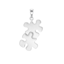 Load image into Gallery viewer, Puzzle Pieces Charm (36 x 17mm)