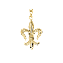 Load image into Gallery viewer, Fleur De Lis Charm (37 x 20mm)