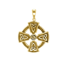Load image into Gallery viewer, Celtic Cross Charm (35 x 25 mm)