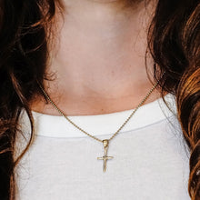 Load image into Gallery viewer, ITI NYC Wrap Cross Pendant in Sterling Silver