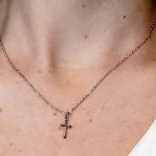 Load image into Gallery viewer, ITI NYC Passion Cross Pendant in Sterling Silver