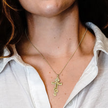 Load image into Gallery viewer, ITI NYC Orthodox Cross Pendant in Sterling Silver