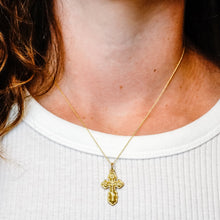 Load image into Gallery viewer, ITI NYC Orthodox Cross Pendant in Sterling Silver