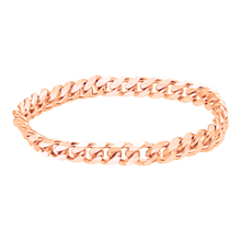 Load image into Gallery viewer, Bowery Curb Chain Ring in 14K Rose Gold