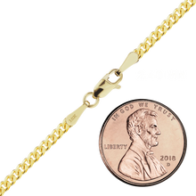 Load image into Gallery viewer, Bowery Curb Necklace in 18K Yellow Gold