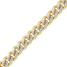 Load image into Gallery viewer, Bulk / Spooled Classic Curb Chain in 14K Two Tone Gold (2.40 mm - 3.40 mm)