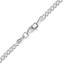 Load image into Gallery viewer, Bowery Curb Necklace in 14K White Gold