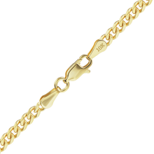 Load image into Gallery viewer, Bowery Curb Chain Anklet in 10K Yellow Gold