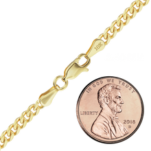 Load image into Gallery viewer, Bowery Curb Chain Bracelet in 10K Yellow Gold