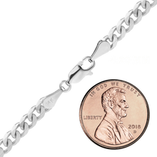 Load image into Gallery viewer, Bowery Curb Necklace in 14K White Gold