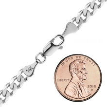 Load image into Gallery viewer, Bowery Curb Necklace in 14K White Gold