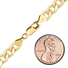 Load image into Gallery viewer, Finished Curb Anklet in 14K Gold-Filled