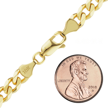 Load image into Gallery viewer, Bowery Curb Chain Necklace in 10K Yellow Gold