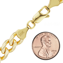 Load image into Gallery viewer, Bowery Curb Chain Necklace in 10K Yellow Gold